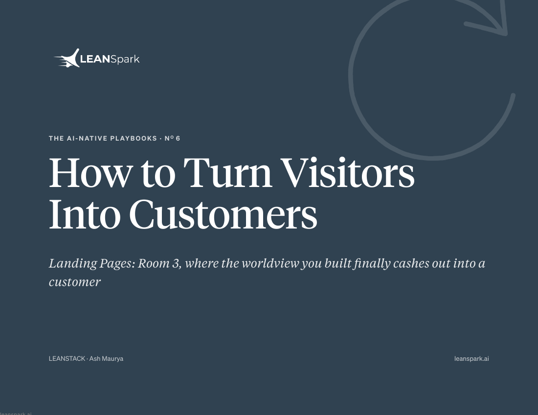 Cover of How to Turn Visitors Into Customers